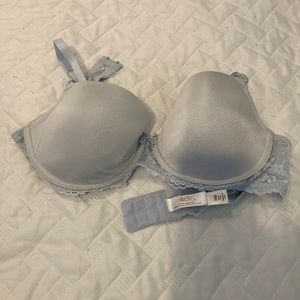 Gilligan & O’Malley Favorite Balconette Bra Blue 38B